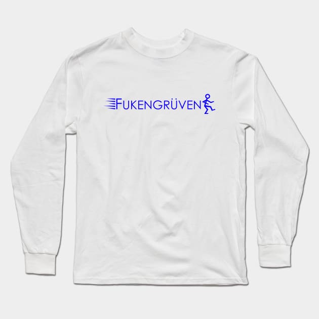 Fukengruven Parody in Blue Long Sleeve T-Shirt by This is ECP